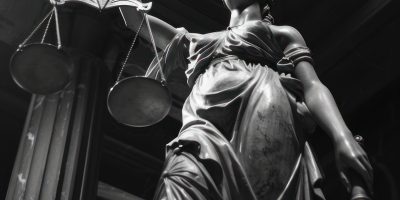 photo represent of *Criminal law*, concept of legal, moment shot , minimal --ar 3:2